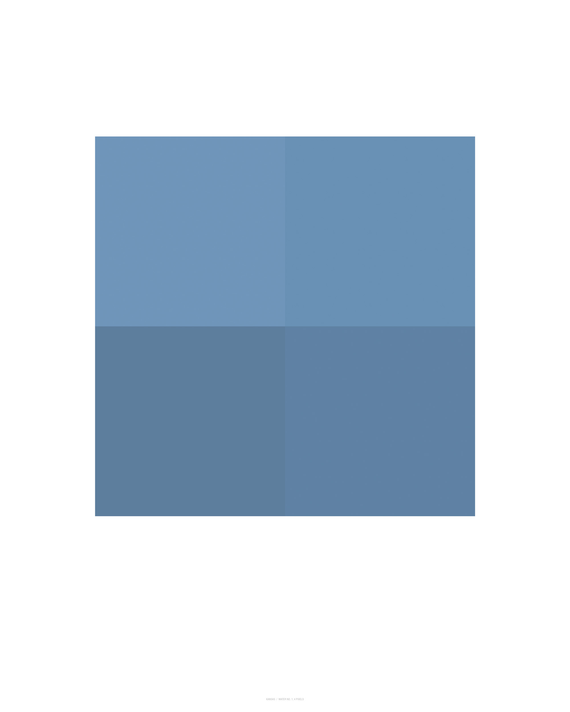Water No. 1, 4 Pixels