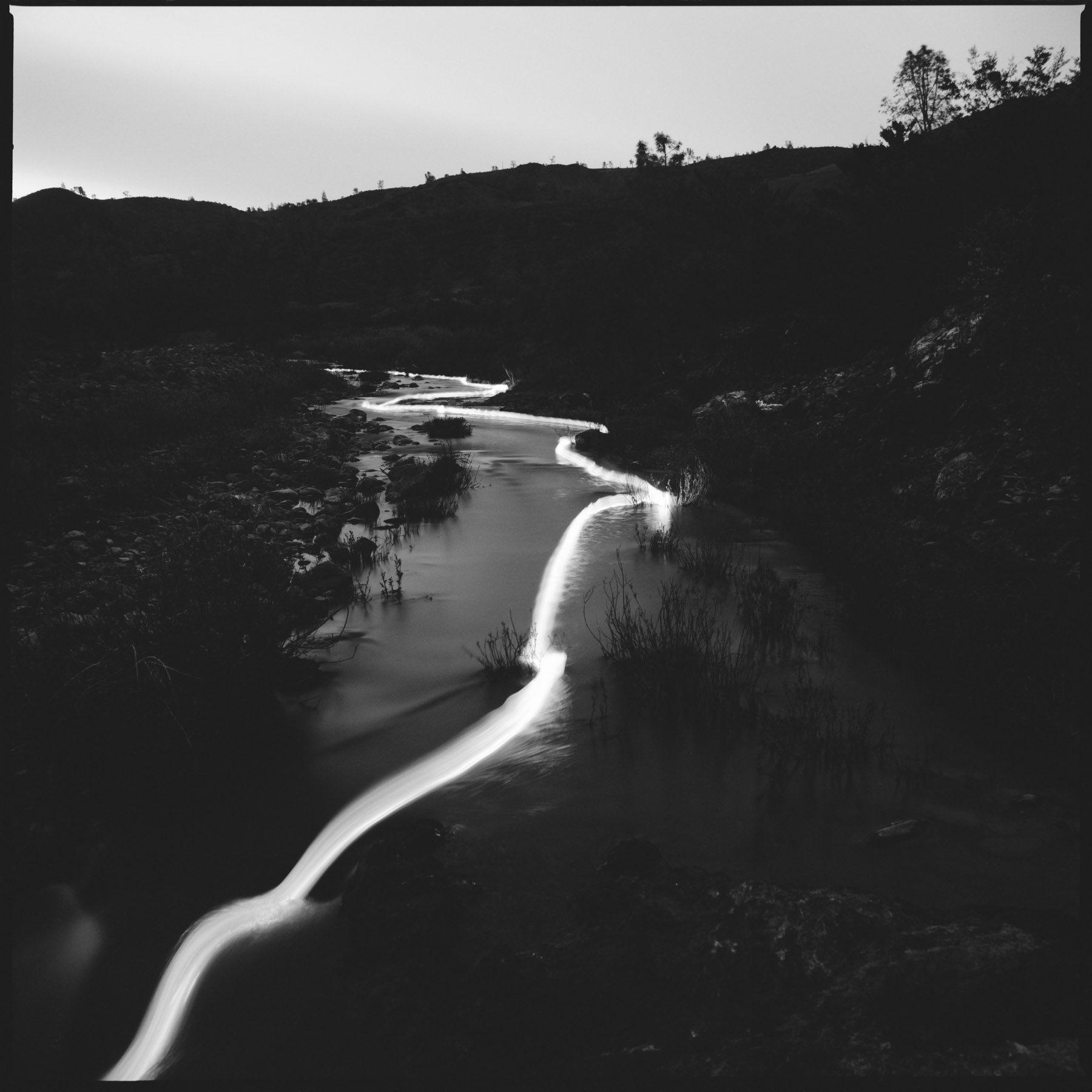 Line Drawn by Creek No. 2, 1998