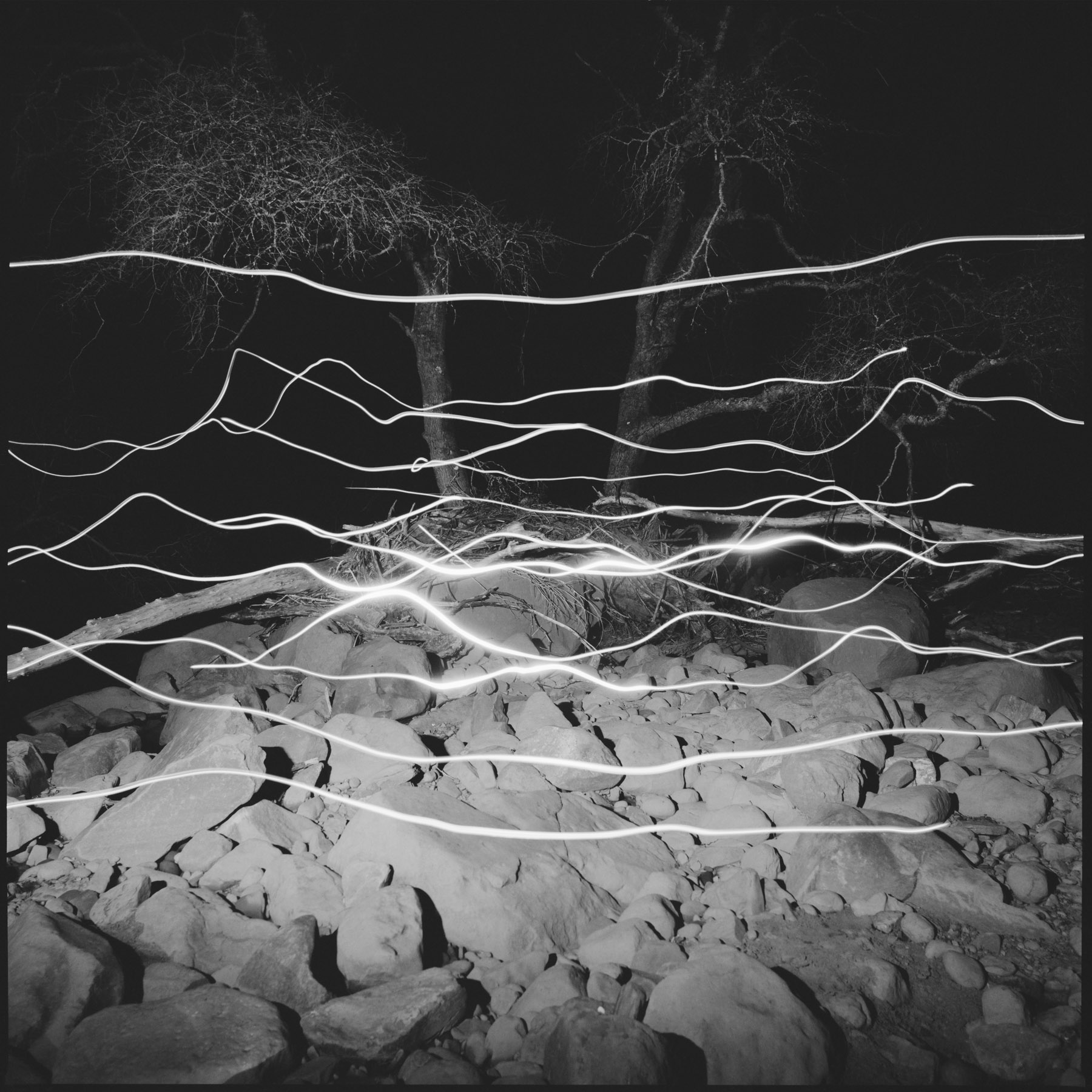 Lines Drawn Over Stones, 1998