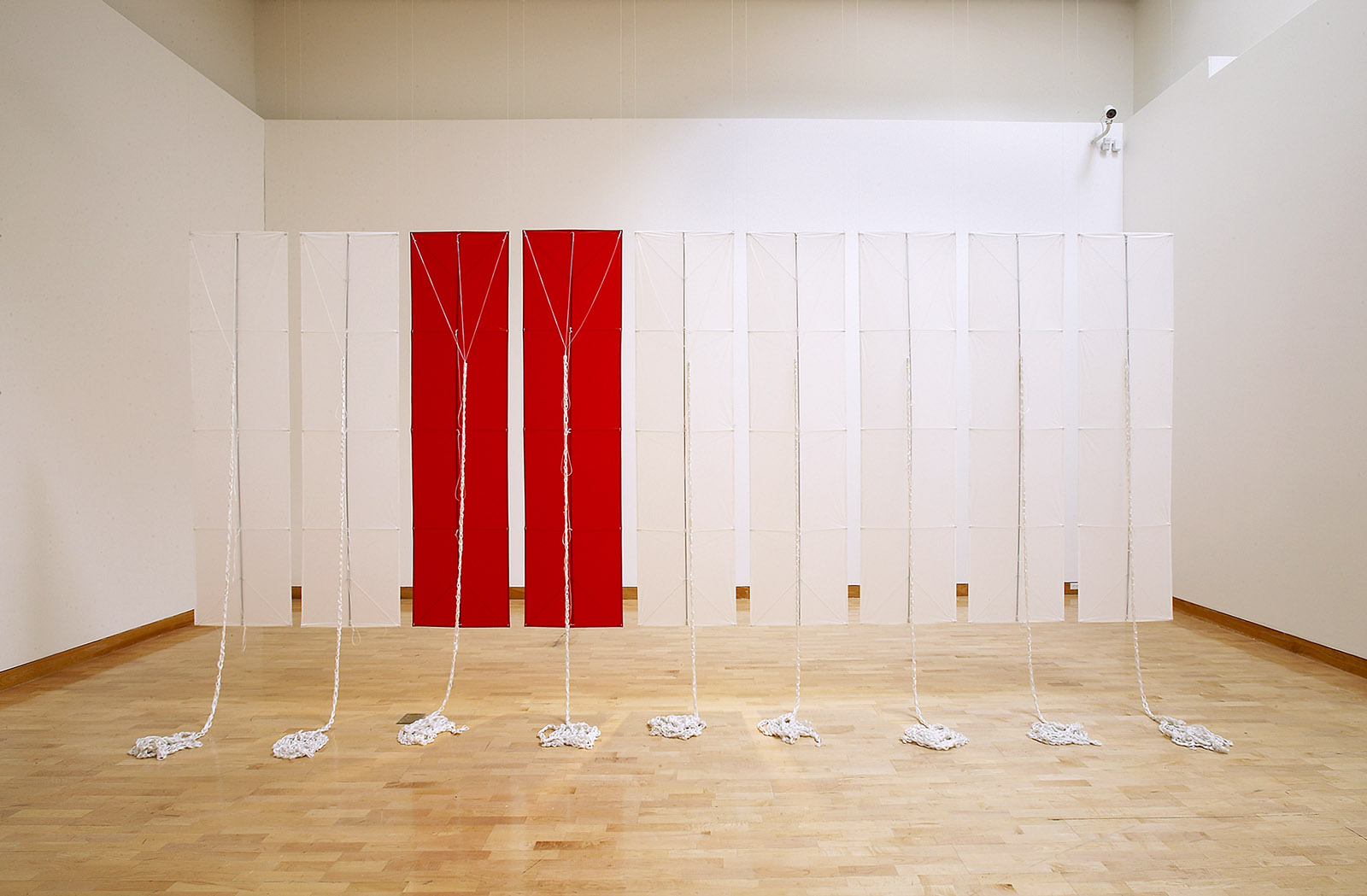 44° 58' 24" N / 93° 14' 13" W, 2004, 22 x 9.5 x 3.5 ft., Weisman Art Museum, Minneapolis, Minnesota