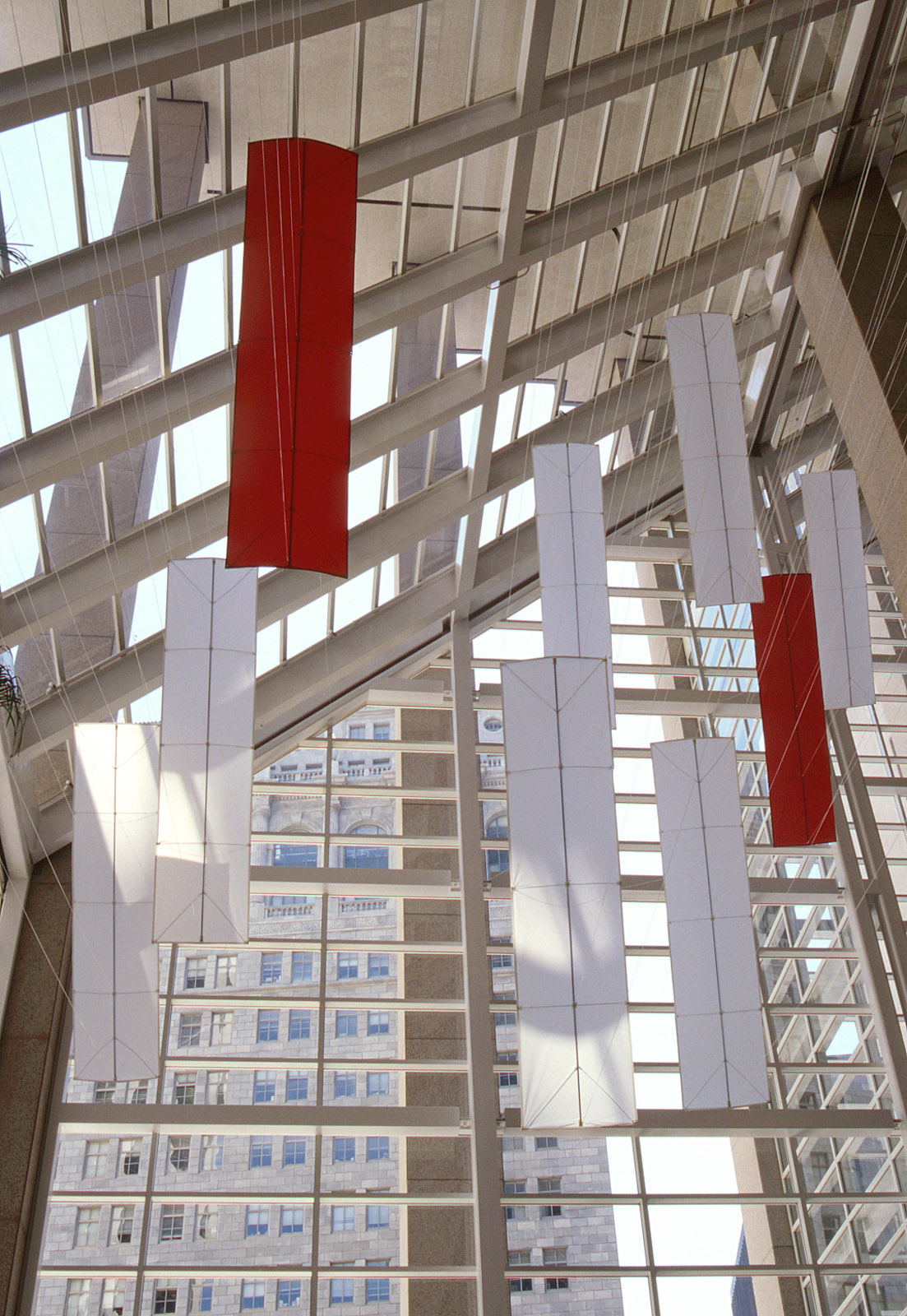37° 47' 30" N / 122° 23' 50" W, 2003, 100 x 30 x 20 ft., 101 California Street, San Francisco, California