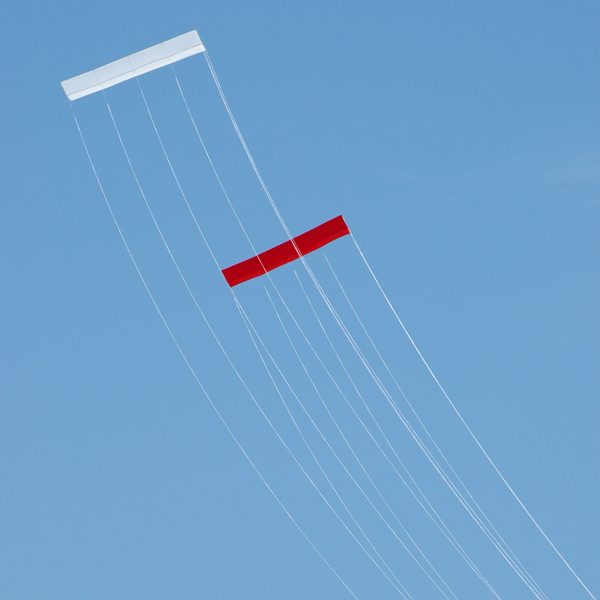 Red and White Kites