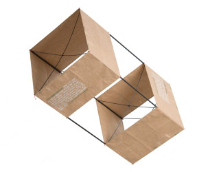 <em>Paper Bag Box Kite </em>(detail), 2008
