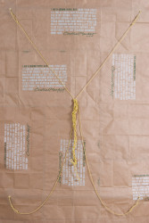 <em>Paper Bag Rokkaku Kite </em>(detail), 2008